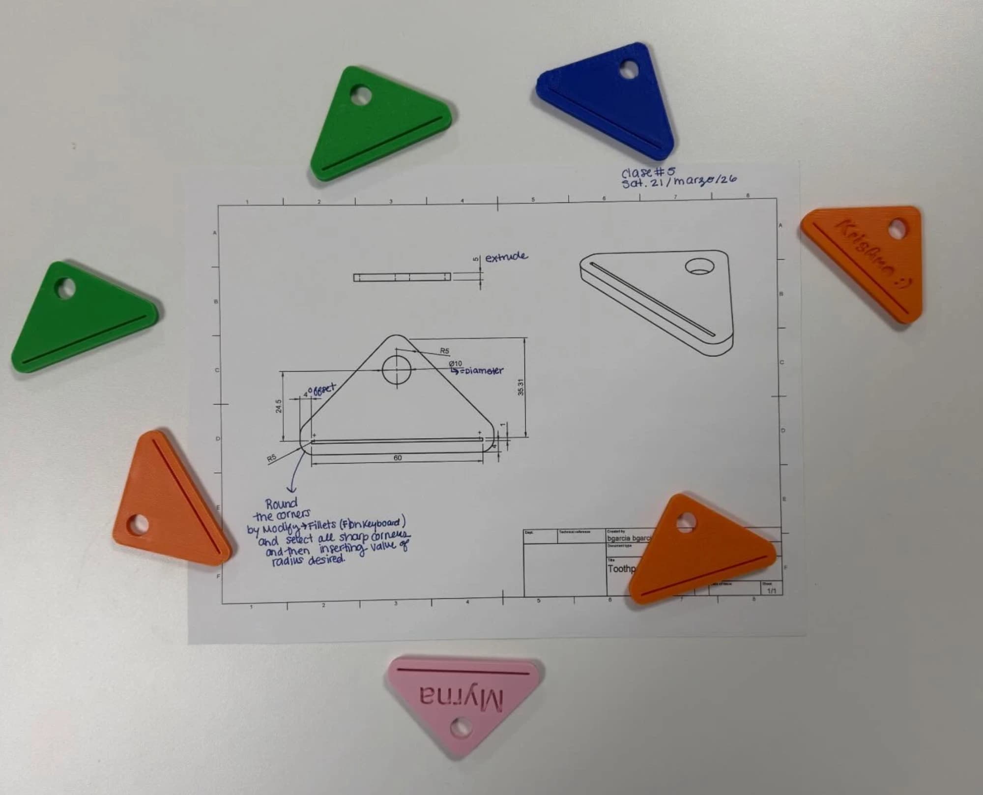 Exprimidor de Pasta de Diente — proyecto impreso en 3D por estudiantes de Terminal34