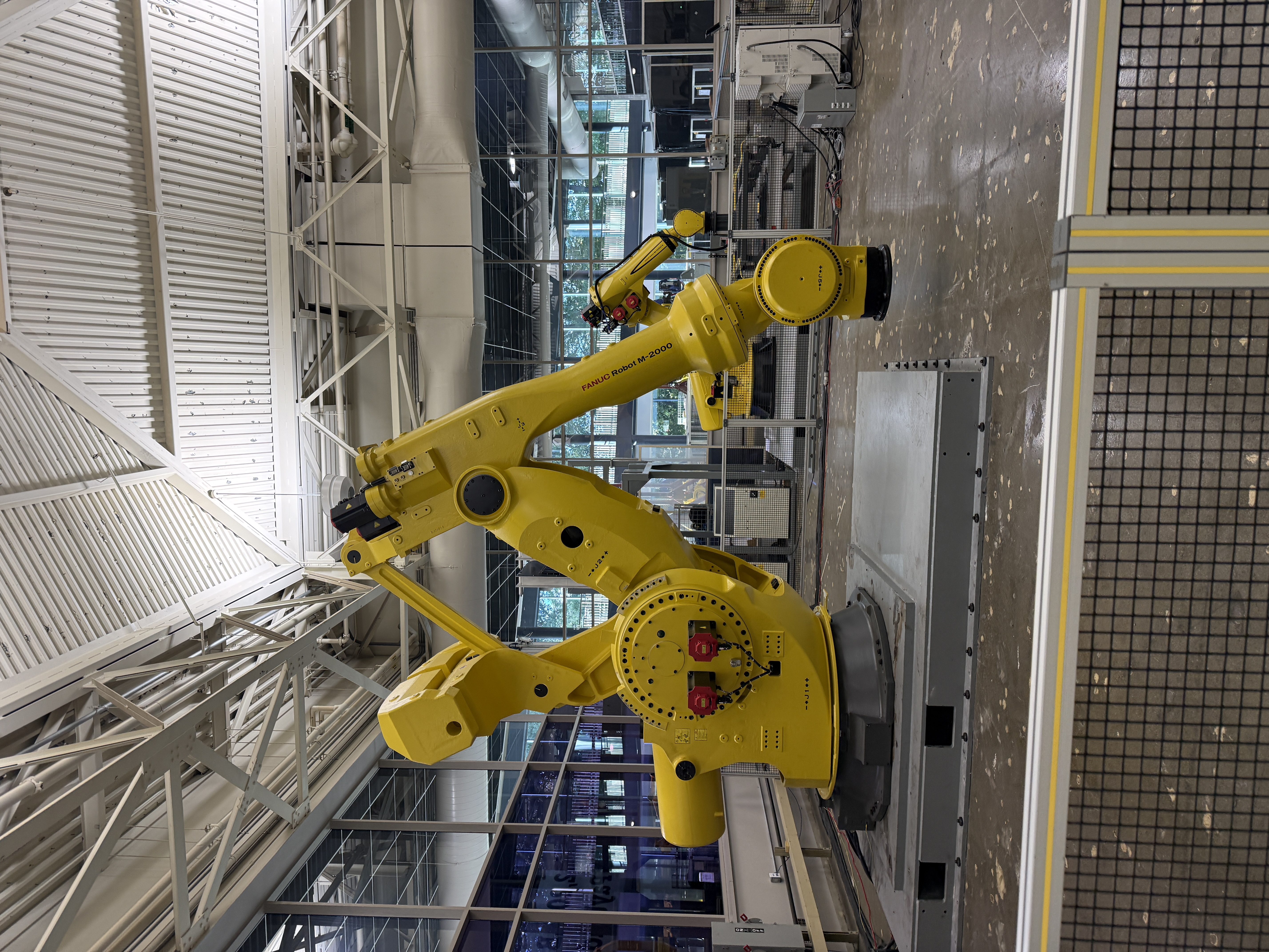 Robot industrial en operación